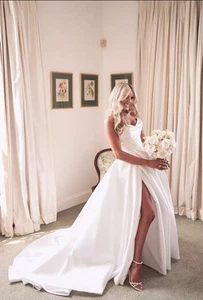 Wedding Dress Size 12 - Picture 1 of 5