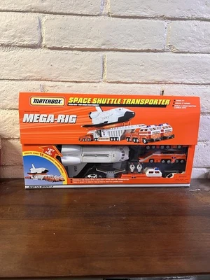 Matchbox Mega-Rig Space Shuttle Transporter Set New Boxed - Image 1 of 3