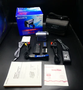 Digital Video Camcorder Sony DCR-TRV14E + Case + Cables + Batteries + Charger ✅ - Picture 1 of 21