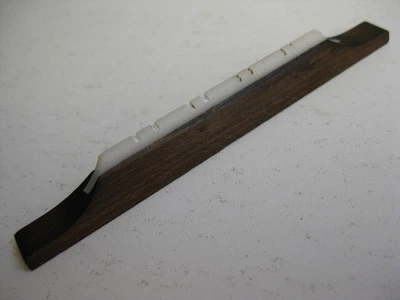 Vintage Weymann Bruno Vega Mandolin Bridge Part for Project - Image 1 of 4