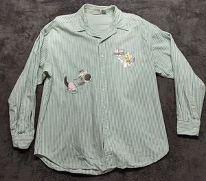 Vintage Acme Clothing XL top Sylvester's Alleys button up Tweety Bird bowling - Picture 1 of 16
