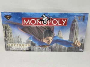 Monopoly: Superman Returns Collector's Edition Board Game - New (Box Damage) - Picture 1 of 9