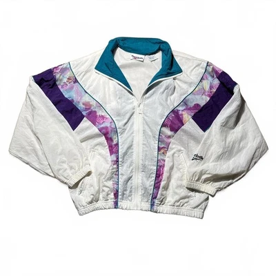 Chaqueta cortavientos Reebok vintage años 80 única ropa de calle Foto 1 de 4