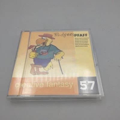 Tarjeta bordada Pfaff fantasía creativa #57 aplicaciones 7570,7560,2140,2170 Foto 1 de 3