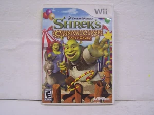 Shrek's Carnival Craze Party Games (Nintendo Wii, 2008) Sin Manual - Imagen 1 de 3