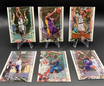 1999-00 SP Authentic Maximum Force Basketball Insert Set 30 Cards Kobe / Iverson - Image 1 of 4