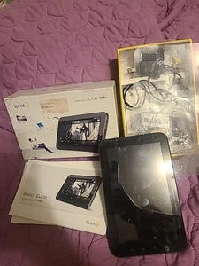 Samsung Galaxy Tab 3GB, Wi-Fi + (Sprint), Black - Picture 1 of 4