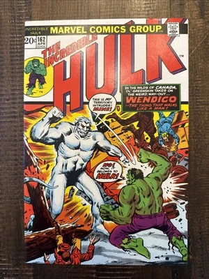 Incredible Hulk (1962) #162 VF/VF+ 1st Appearance of Wendigo! Marvel 1973 - Image 1 of 4