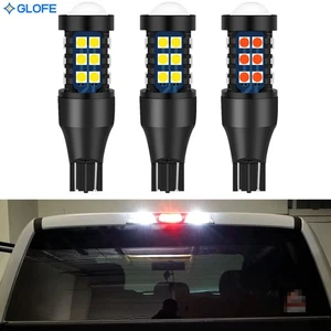 2 White 1 Red 921 912 LED Bulbs for 1997-2021 Ford F-150 Cargo 3rd Brake Lights - Picture 1 of 12