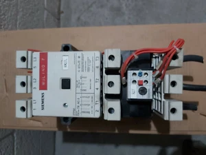 SIEMENS 3TF5022-0AG2 + 3UA60 00-2H 55-80A TELERUTTORE Siemens  COIL 110V - Imagen 1 de 5