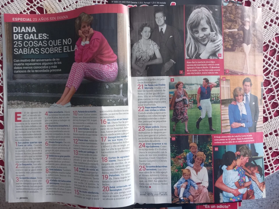 recorte p 2626 dama diana de gales Foto 1 de 1