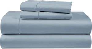 100% Egyptian Cotton Queen Sheet Set (4 Pc) - 1000 Thread Count - Sateen Weave – - Picture 1 of 12