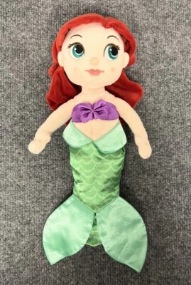 迪士尼宝贝爱丽儿小美人鱼12英寸毛绒娃娃迪士尼商店 — 第 1/4 张图片