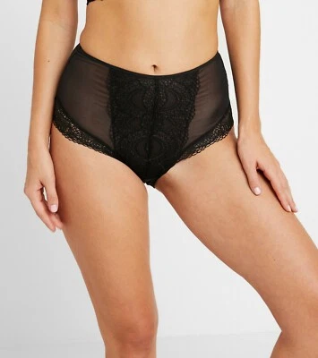 Braguitas Fantasie Twilight negras talla S 10 12 cintura alta encaje 2548 nuevas Foto 1 de 4