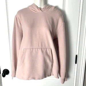 Athleta Sweatshirt Women’s Medium Mauve Cozy Soft Warm PullOver Hoodie - Picture 1 of 5