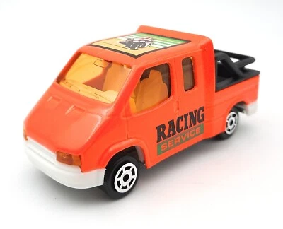 Majorette n. 243 Ford Transit Racing Team arancione rosa. Prodotto in Francia... - Immagine 1 di 3
