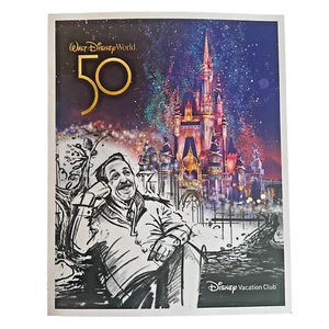 Walt Disney World 50 Anniversary Print with Walt and Castle, 2021 - Bild 1 von 4