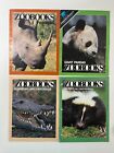 Lot of 4 Zoobooks Magazine Animals Vintage Educational Magazines