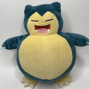 Official Pokemon Snooze Rumble Snooring Snorlax Plush Soft Toy 11" Official WCT - Picture 1 of 7