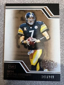 BEN ROETHLISBERGER Steelers 2008 Topps Triple Threads Sepia #5 NFL HOF #241/249 - Picture 1 of 1