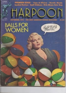 HARPOON Magazine 1ST 1974 Justin Green Marvel art Starlin & Milgrom Ned Sonntag - Picture 1 of 1