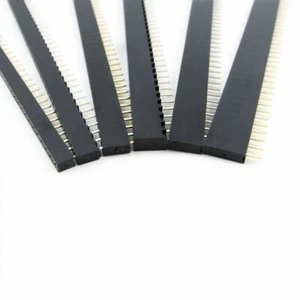 Plastic Height: 8.5/7.1/5.7/5/3.5MM 2.54mm Single Row Straight Female Header 40P - Picture 1 of 1