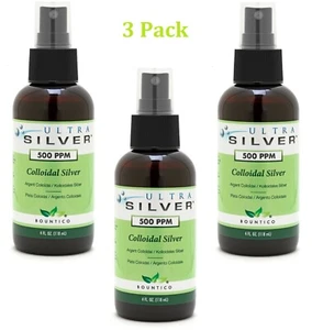 3- Pack Ultra Silver 4 oz Fine Mist Spray - Silver - Picture 1 of 7