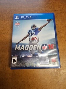 Madden NFL 16 (Sony PlayStation 4, 2015) (TESTED) - Picture 1 of 4