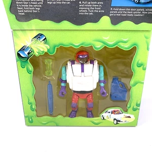 Jouet Teenage Mutant Ninja Turtles Road Ready Don Mutations 1993 TMNT NEUF - Photo 1/8
