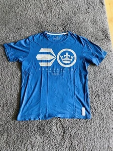🔥Crosshatch T-Shirt Herren Kurz Größe XL Blau Weiß Männer🔥 - Bild 1 von 8