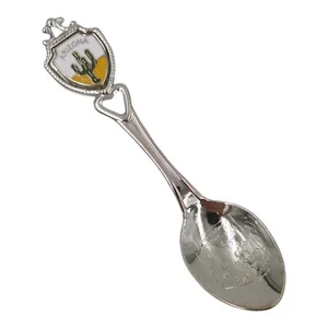 Arizona Souvenir Spoon US State Collectible Saguaro Cactus Desert Vintage Travel - Picture 1 of 5