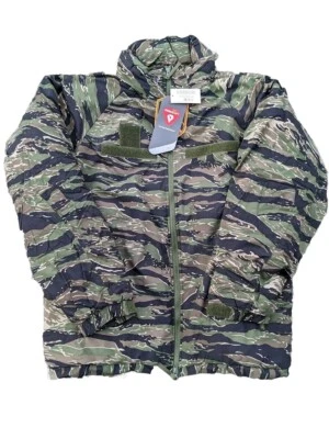 Chaqueta Parka Primaloft Ejército de Estados Unidos Clima Frío ECWCS Tiger Stripe Gen 3 Nivel 7 Foto 1 de 4