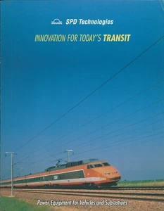 Rail Train Brochure - SPD - Electrical Equipment for Vehicles Substations (RB33) - Bild 1 von 1