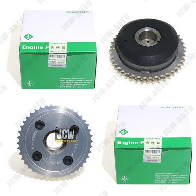 Juego de 2 ajustes de engranajes de árbol de levas de escape para Porsche 911 Cayman Boxster Paramera Foto 1 de 4