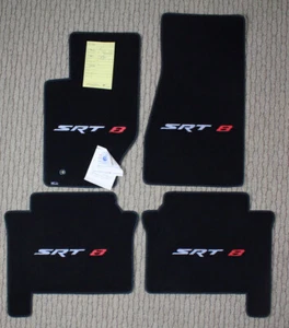 Black Lloyd Velourtex Carpet 4pc Floor Mats for 2005-2008 Jeep Grand Cherokee - Foto 1 di 2