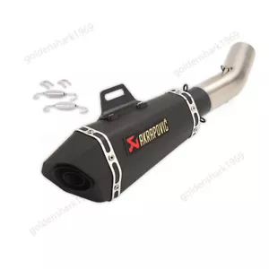 ZX6R 2024 2025 for Kawasaki Ninja ZX636 Muffler Exhaust Tips Slip On Mid Pipe - Picture 1 of 11