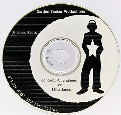 ALI SHAHEED BEATS PRIVATE DEMO CD NJ HIPHOP INDIE INSTRUMENT RAP SOUL R&B lp 12" - Image 1 of 4