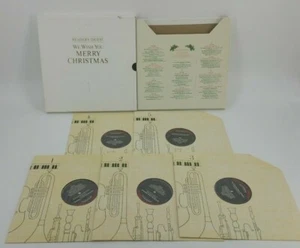Readers Digest We Wish You Merry Christmas 5 Vinyl Records LP Box Set 1973 CBS - Picture 1 of 12