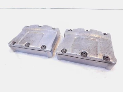 Harley Polished Twin Cam Touring Dyna Softail Cylinder Head Rocker Boxes & Arms - Image 1 of 4
