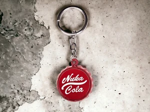Fallout Nuka Cola Kronkorken Schlüsselanhänger/Flaschenöffner  - Bild 1 von 5