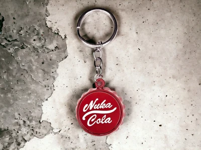 Fallout Nuka Cola tapa botella llavero/abridorbotellas  Foto 1 de 4
