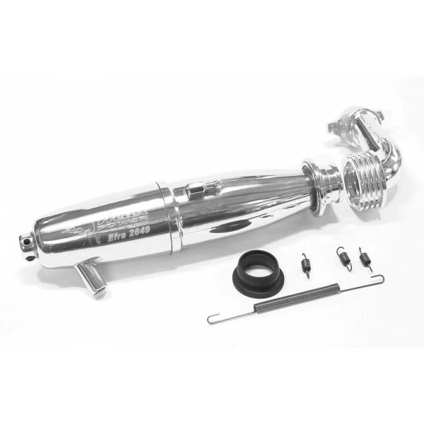 Max Power MX02649 Kit Tuned 1:10 Pipe and Header Kit - Image 1 of 1