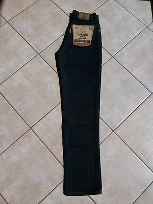 DURANGO DAMEN COWBOY CUT JEANS BLAU WESTERNREITEN REITJEANS BROKEN TWILL NEU