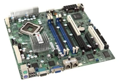 Mainboards Supermicro X7SBL-LN2 Zócalo 775 DDR2 2XRJ-45 Pci-E VGA 2xUSB - Imagen 1 de 3