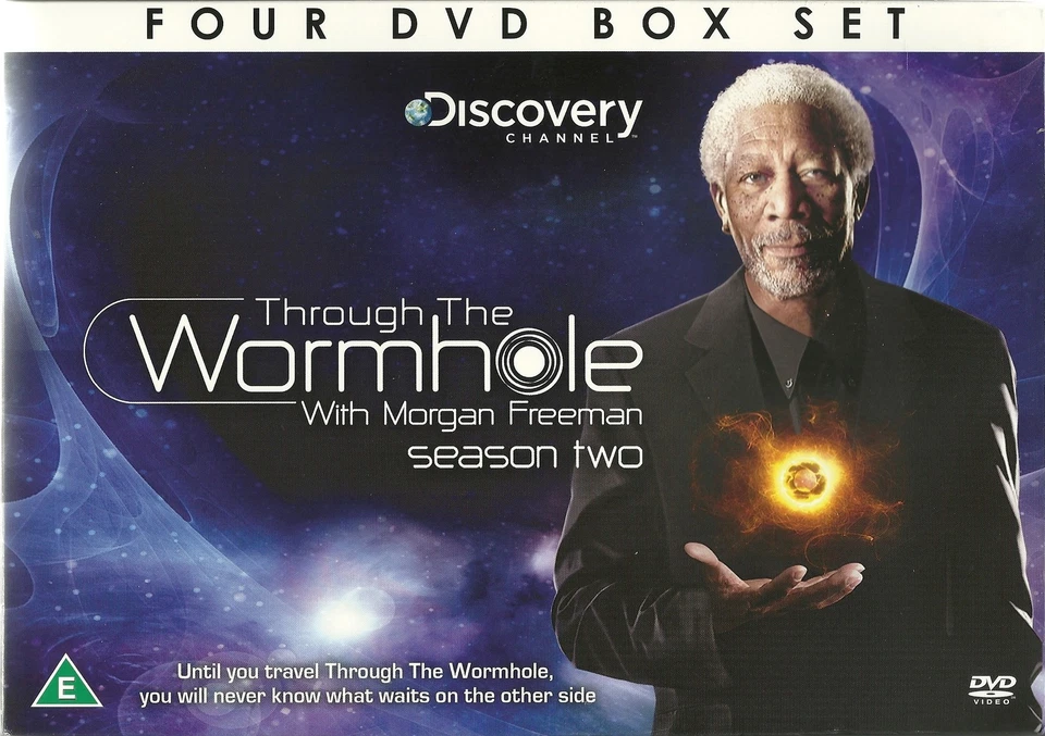 THROUGH THE WORMHOLE SEASON TWO WITH MORGAN FREEMAN DISCOVERY CHANNEL SERIES 2 - Image 1 of 1