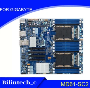 PER GIGABYTE MD61-SC2 LGA2011 128GB c612 DDR4 Server Motherbroad Test ok - Foto 1 di 4