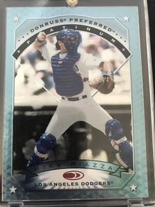 1997 Donruss Preferred #107 Mike Piazza Platinum Dodgers - Picture 1 of 2