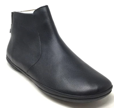 Camper Right Nina Women's Black Leather Ankle Zip Boot Short Booties EU38 US 7.5 - image 1 of 4