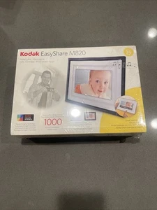 Kodak Easy Share M820 Holds 1000 Photos Videos Music 8" Screen NEW Sealed - Picture 1 of 4