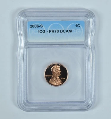 2006-S Lincoln Memorial Cent PR70 DCAM ICG *3526 - Image 1 of 4